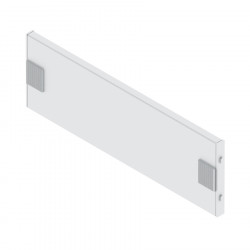 SLIM BOX Перегородка для рамки 88mm металл лак белый, TH03.0788.01.003